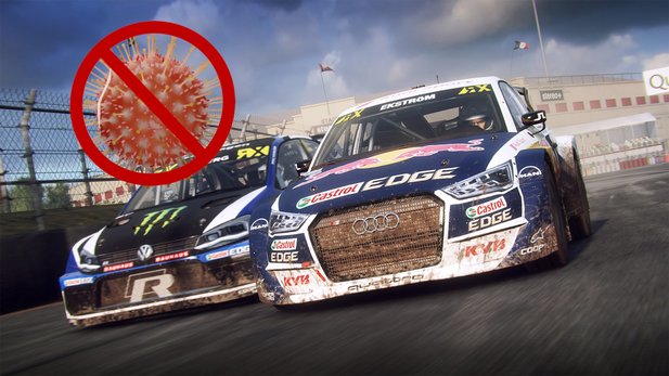 Dirt Rally 2.0 is just one of the games that want to show ads against Corona.