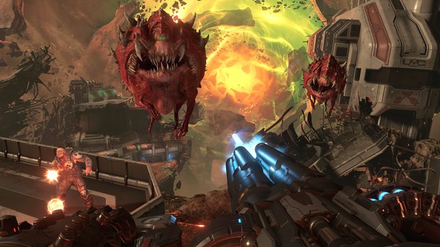 The equipment in Doom Eternal is about as modern as the PC you need to play.